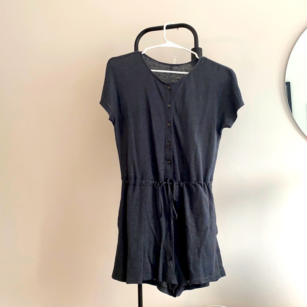 COMUNE Dark Grey Romper